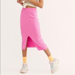 Free People Skyline Midi Skirt